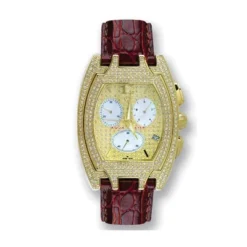 Aqua Master Iced Out Men's 3.50ct Diamond Watch