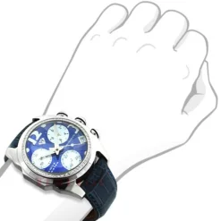 Aqua Master Men's Diamond Bubble Watch 0.75ct