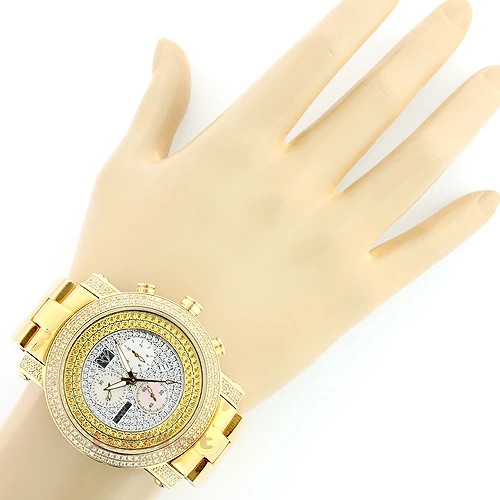 Aqua Master Men's Diamond Watch 2.25ct 3 Aqua Master Men's Diamond Watch 2.25ct - Image 3