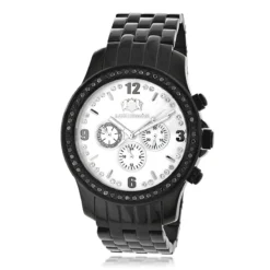 Black Diamond Watch By Luxurman Men's Watches 2.25ct
