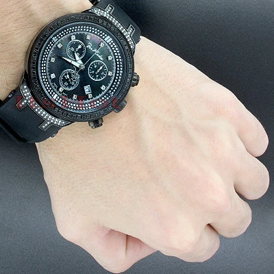Black Diamond Joe Rodeo Master Diamond Watch 2.65ct 4 Black Diamond Joe Rodeo Master Diamond Watch 2.65ct - Image 4