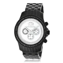 Black Diamond Luxurman Men's Watch 2.25ct