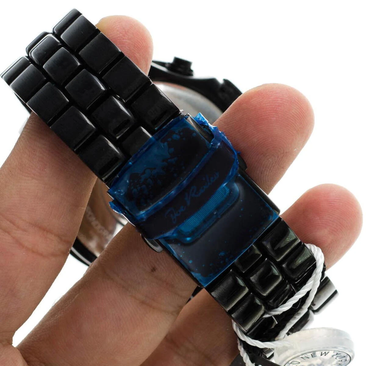 Blue Diamond Joe Rodeo Pilot Men's Watch 3.15ct 9 Blue Diamond Joe Rodeo Pilot Men's Watch 3.15ct - Image 9