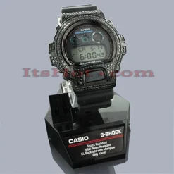 Casio Black CZ G-Shock Watch DW6900 -PNZ Watches Shop casio watches black cz g shock watch dw6900 p 41218box