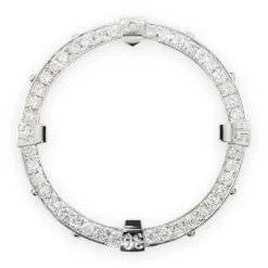 Custom Diamond Bezel For Breitling Super Avenger 2.80ct