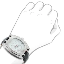 Diamond Aqua Master Men's Diamond Watch 3.5ct -PNZ Watches Shop diamond aqua master watches mens diamond watch 35ct 3