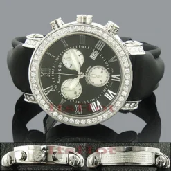Diamond Benny And Company Collection 4ct Black Watch