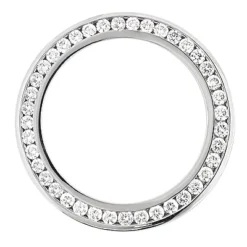 Custom Made Diamond Bezel For Breitling Super Avenger 7ct C