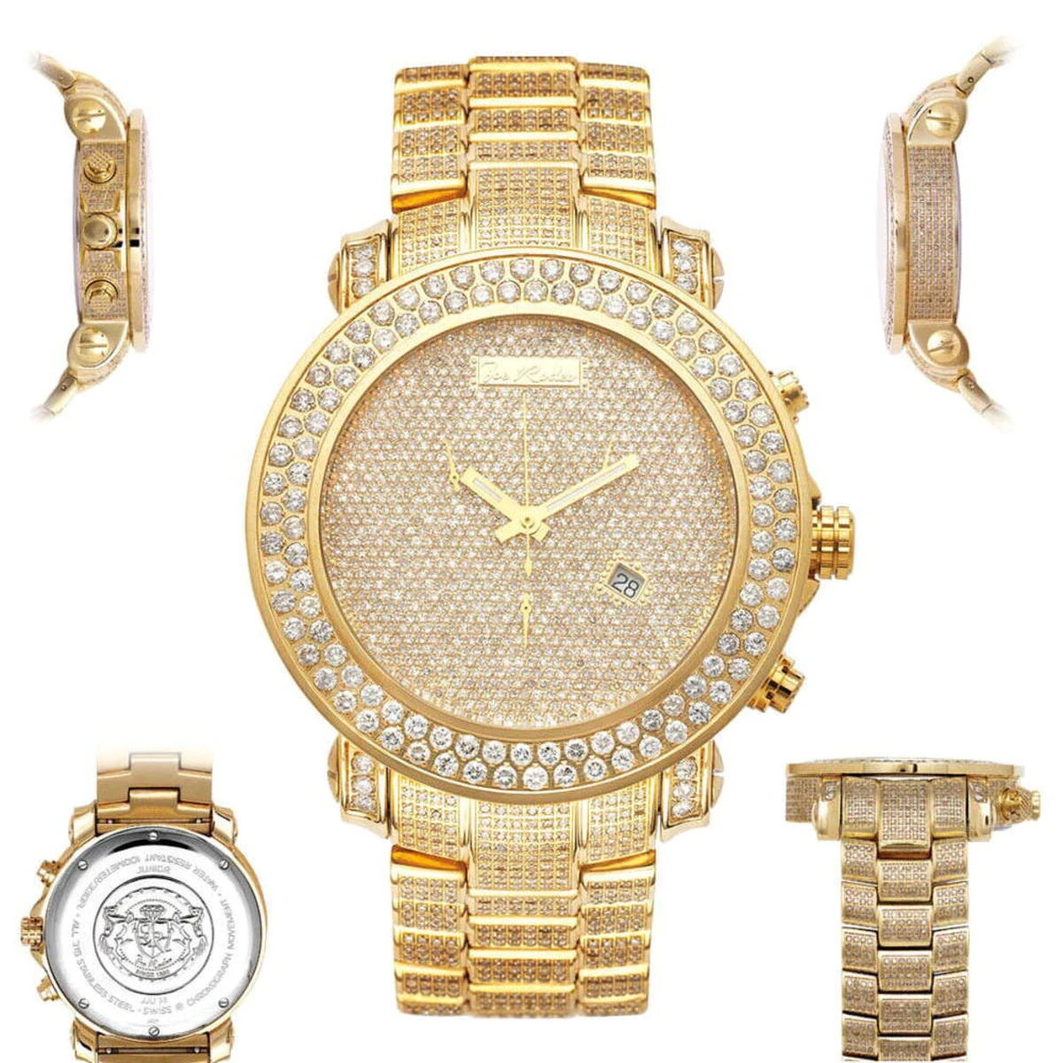 Diamond Encrusted Joe Rodeo Junior Men's Watch 23.90ct 4 Diamond Encrusted Joe Rodeo Junior Men's Watch 23.90ct - Image 4