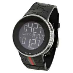 Men's Luxury 2.5 Carats Diamond 114 I-Gucci Watch YA114207