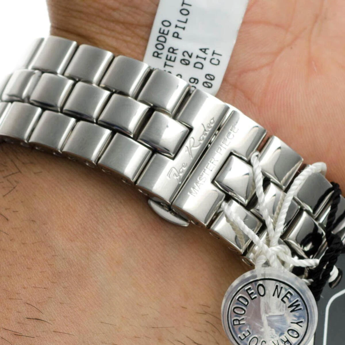 Diamond Joe Rodeo Watch Master Pilot 7ct 9 Diamond Joe Rodeo Watch Master Pilot 7ct - Image 9