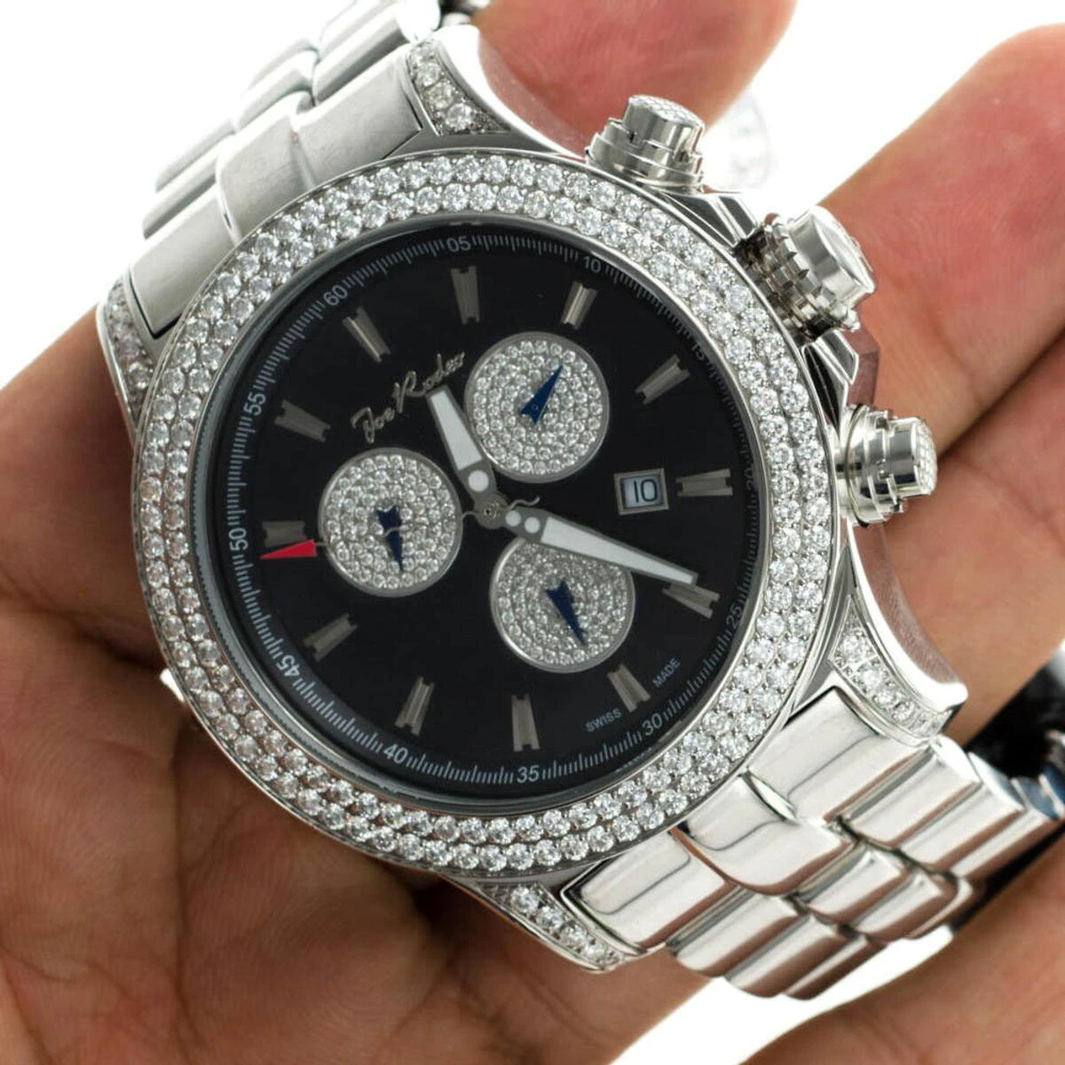 Diamond Joe Rodeo Watch Master Pilot 7ct 7 Diamond Joe Rodeo Watch Master Pilot 7ct - Image 7