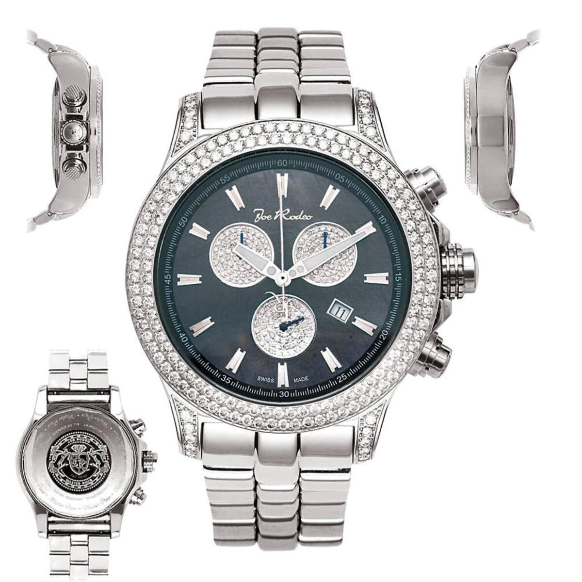 Diamond Joe Rodeo Watch Master Pilot 7ct 5 Diamond Joe Rodeo Watch Master Pilot 7ct - Image 5