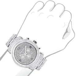 Fully Iced Out Large Diamond Watch For Men By Luxurman Escalade 3.5ct 7 Fully Iced Out Large Diamond Watch For Men By Luxurman Escalade 3.5ct -PNZ Watches Shop fully iced out large diamond watch for men by luxurman escalade 35ct bod