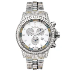 Fully Paved Men's Joe Rodeo Diamond Watch 26.70ct