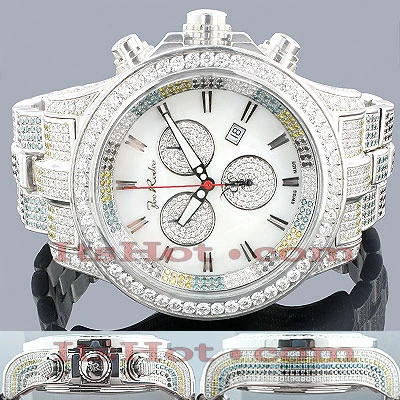 Fully Paved Men's Joe Rodeo Diamond Watch 26.70ct 2 Fully Paved Men's Joe Rodeo Diamond Watch 26.70ct - Image 2