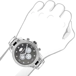 Genuine Diamond For Men: 2ct Luxurman Liberty Watch Swiss Quartz 7 Genuine Diamond For Men: 2ct Luxurman Liberty Watch Swiss Quartz -PNZ Watches Shop genuine diamond watches for men 2ct luxurman liberty watch swiss quartz bod