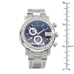 Genuine Men's Gucci G-Chrono Diamond Watch Black Dial 8 Carats YA101309 -PNZ Watches Shop genuine mens gucci chrono diamond watch 8ct p 42852 rulerwh