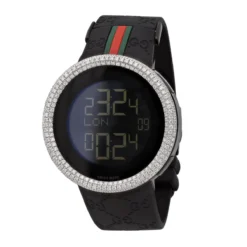 Men's 114 I-Gucci Genuine Diamond Watch 5.5ct YA114207