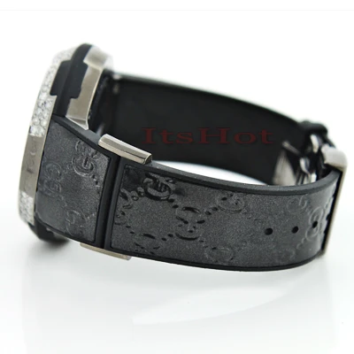 I-Gucci "Grammy Museum" Edition Men's Diamond 2.80ct Custom Watch YA114101 2 I-Gucci "Grammy Museum" Edition Men's Diamond 2.80ct Custom Watch YA114101 - Image 2