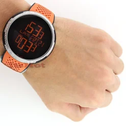 Men's I-Gucci Sport Black Dial 2.8ct Diamond Watch Orange Rubber YA114104 6 Men's I-Gucci Sport Black Dial 2.8ct Diamond Watch Orange Rubber YA114104 -PNZ Watches Shop gucci sport edition mens diamond watch 280ct custom 3