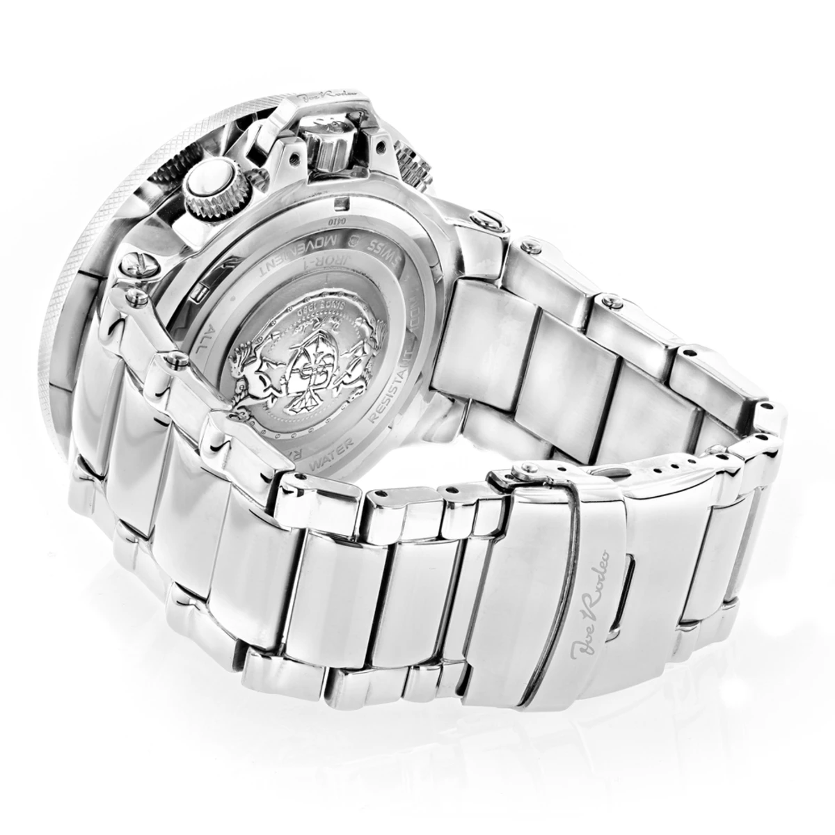 Hip Hop Joe Rodeo Razor Men's Iced Out Diamond Bezel Watch 10.4ct 2 Hip Hop Joe Rodeo Razor Men's Iced Out Diamond Bezel Watch 10.4ct - Image 2