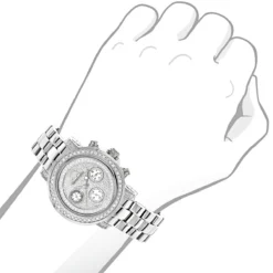 Iced Out Diamond For Women 2ct Luxurman Montana Diamond Watch -PNZ Watches Shop iced out diamond watches for women 2ct luxurman montana diamond watch 3