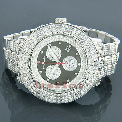 Iced Out Joe Rodeo Pilot Diamond Watch 11ct 2 Iced Out Joe Rodeo Pilot Diamond Watch 11ct - Image 2