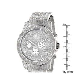 Iced Out Luxurman Men's Diamond Watch 1.25ct 9 Iced Out Luxurman Men's Diamond Watch 1.25ct -PNZ Watches Shop iced out watches luxurman mens diamond watch 125ct p 9286 ruler