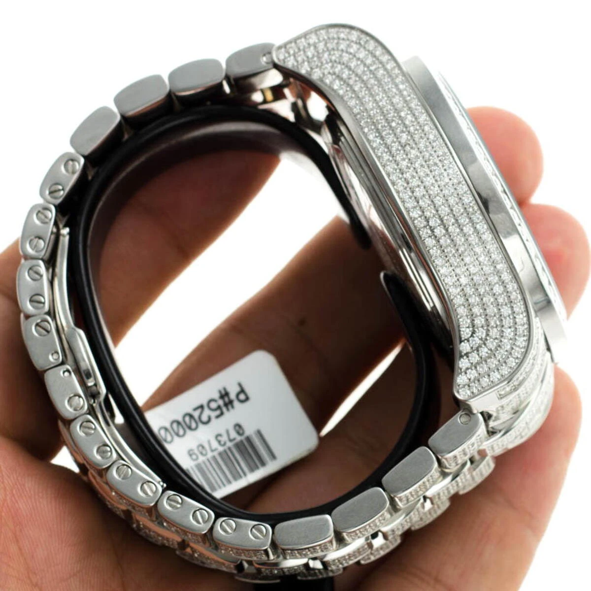 Iced Out Men's Joe Rodeo Diamond Watch 26.70ct 10 Iced Out Men's Joe Rodeo Diamond Watch 26.70ct - Image 10