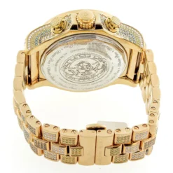 Iced Out Men's Joe Rodeo Watch 26.7ct Yellow 20 Iced Out Men's Joe Rodeo Watch 26.7ct Yellow -PNZ Watches Shop iced out watches mens joe rodeo watch 267ct yellow p 35652 back4
