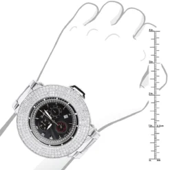 Hip Hop Oversized Joe Rodeo Razor Diamond Bezel Watch For Men 10.4c -PNZ Watches Shop iced out wrist watches joe rodeo razor mens watch 104 p 9198 bodwh