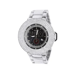 Hip Hop Oversized Joe Rodeo Razor Diamond Bezel Watch For Men 10.4c