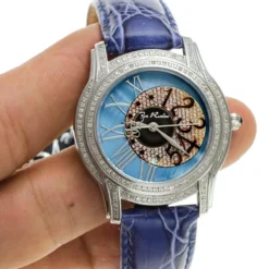 Joe Rodeo Beverly Ladies Diamond Watch 1.35ct Blue -PNZ Watches Shop joe rodeo beverly ladies diamond watch 135ct blue p 22687 bod3