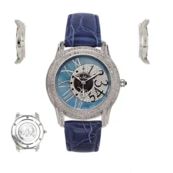 Joe Rodeo Beverly Ladies Diamond Watch 1.35ct Blue -PNZ Watches Shop joe rodeo beverly ladies diamond watch 135ct blue p 22687 main2