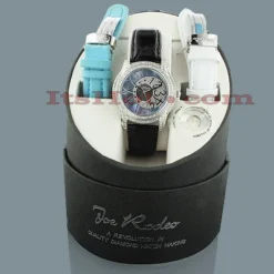 Joe Rodeo Beverly Ladies Diamond Watch 1.35ct Blue -PNZ Watches Shop joe rodeo beverly ladies diamond watch 135ct blue p 22687box