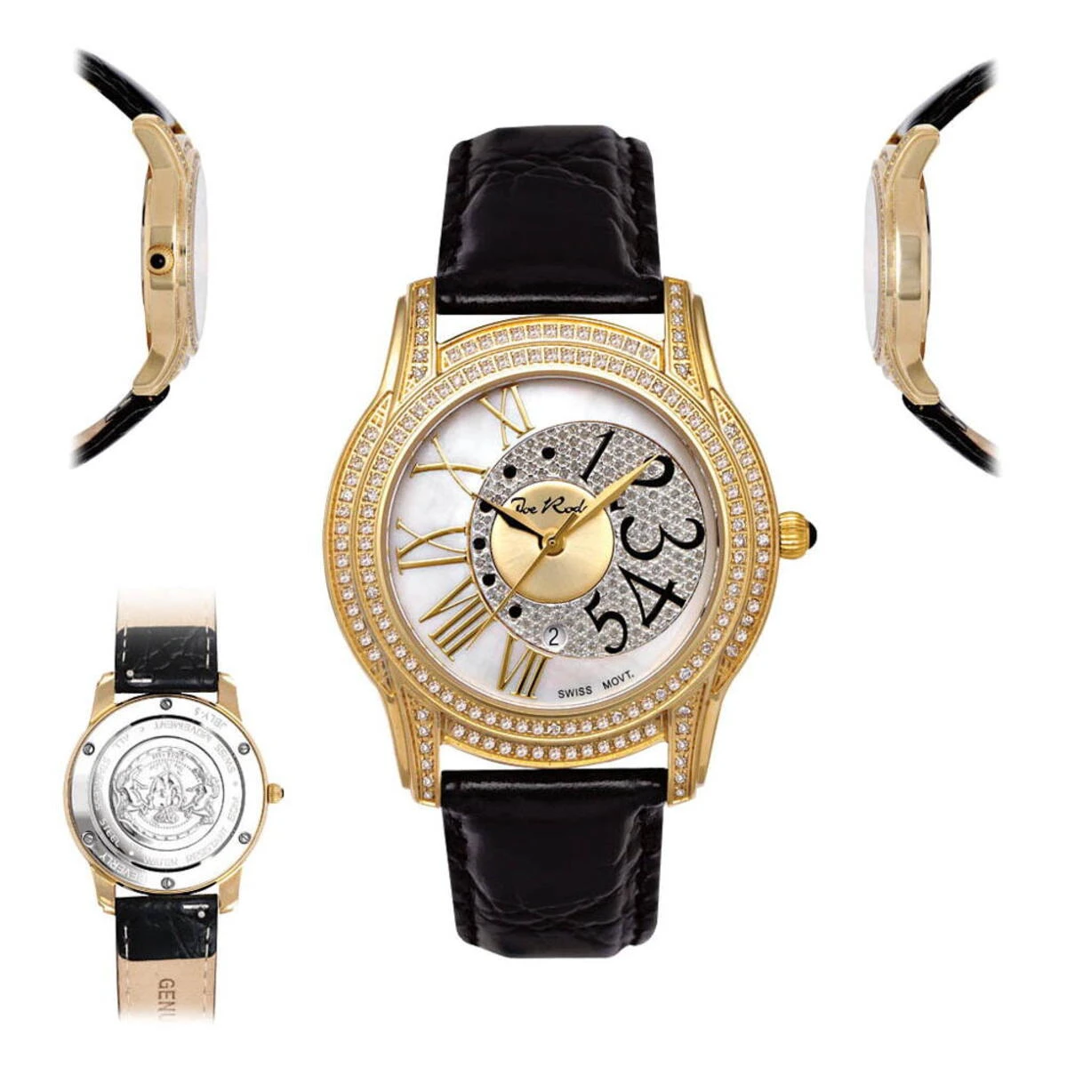 Joe Rodeo Beverly Ladies Diamond Watch 1.35ct Yellow 6 Joe Rodeo Beverly Ladies Diamond Watch 1.35ct Yellow - Image 6