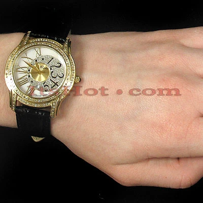 Joe Rodeo Beverly Ladies Diamond Watch 1.35ct Yellow 4 Joe Rodeo Beverly Ladies Diamond Watch 1.35ct Yellow - Image 4
