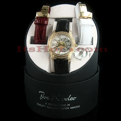 Joe Rodeo Beverly Ladies Diamond Watch 1.35ct Yellow 5 Joe Rodeo Beverly Ladies Diamond Watch 1.35ct Yellow - Image 5