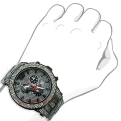 Joe Rodeo Broadway Men's Diamond Watch 5.0 Ct -PNZ Watches Shop joe rodeo broadway mens diamond watch 50 ct 3