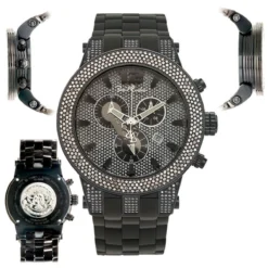Joe Rodeo Broadway Men's Diamond Watch 5.0 Ct -PNZ Watches Shop joe rodeo broadway mens diamond watch 50 ct main2