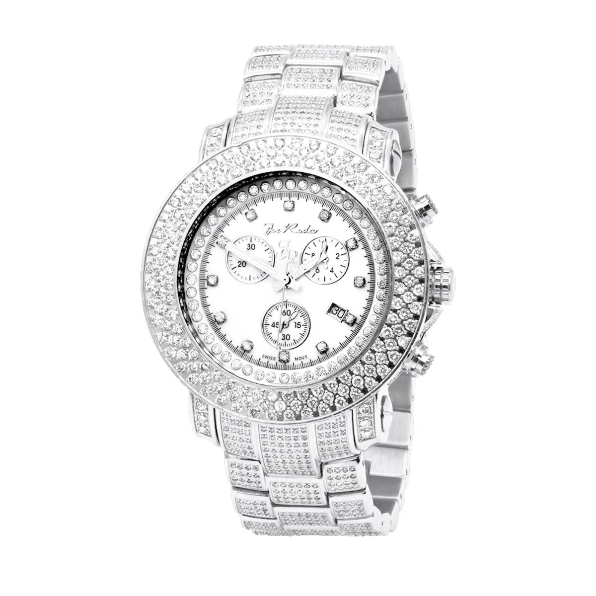 Joe Rodeo Diamond JoJo Watch 17.50ct Junior White 1 Joe Rodeo Diamond JoJo Watch 17.50ct Junior White