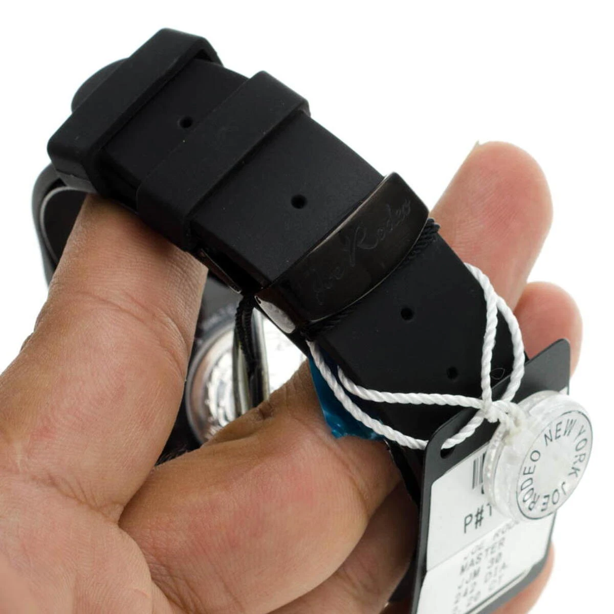 Joe Rodeo Diamond 2.20ct JoJo Master Black Dial Watch 4 Joe Rodeo Diamond 2.20ct JoJo Master Black Dial Watch - Image 4