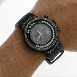 Joe Rodeo Diamond Floating Stones JoJo Master Watch 2.20ct -PNZ Watches Shop joe rodeo diamond watches jojo master watch 220ct p 8530 bod2