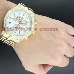 Joe Rodeo Diamond Master Pilot Men's Watch 7ct -PNZ Watches Shop joe rodeo diamond watches master pilot mens watch 7ct p 35642bod