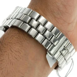 Joe Rodeo Diamond Men's Master Pilot 7.20ct Watch -PNZ Watches Shop joe rodeo diamond watches mens master pilot 720ct p 35658 back2