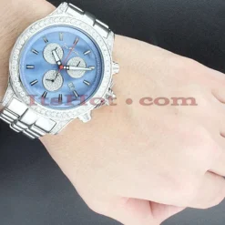 Joe Rodeo Diamond Men's Master Pilot 7.20ct Watch -PNZ Watches Shop joe rodeo diamond watches mens master pilot 720ct p 35658bod