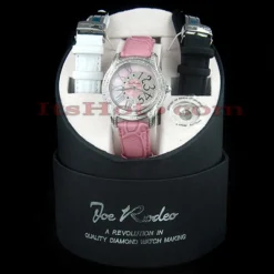 Joe Rodeo Diamond Women's Watch 1.35ct Pink Beverly -PNZ Watches Shop joe rodeo diamond womens watch 135ct pink beverly p 8962box