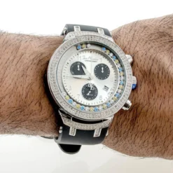 Joe Rodeo JoJo Master Diamond Watch 2.20 Ct. Men's -PNZ Watches Shop joe rodeo jojo master diamond watch 220 ct mens p 9202 bod2