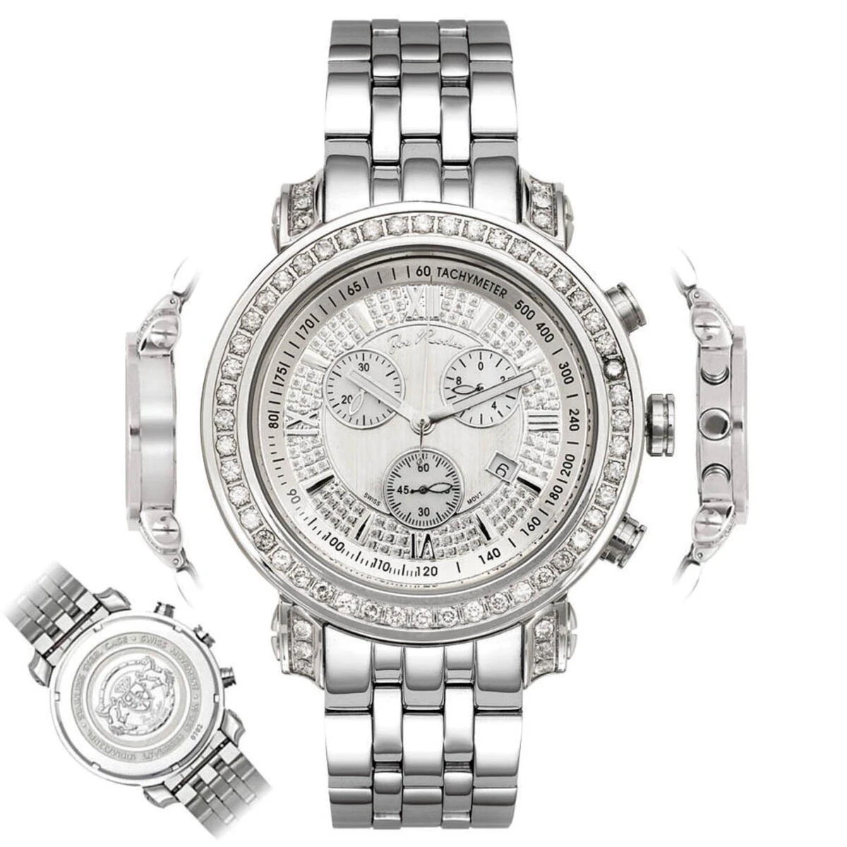 Joe Rodeo JoJo Tyler Diamond Watch 4.50ct 6 Joe Rodeo JoJo Tyler Diamond Watch 4.50ct - Image 6